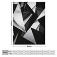 thumbnail image 2 of Geometric Lattice for Women Men Kids Flannel Throw Blankets Soft Fuzzy Lightweight for Home Decor Couch Bed Sofa, 2 of 8
