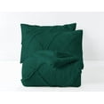 thumbnail image 5 of D.N.G. BEDDINGS 1 Piece Luxury Diamond Ruffle Comforter Super Soft, All Season Pintuck 800 TC, 100% Egyptian Cotton, Super Soft Full/Queen Size Teal Green Color, 5 of 6