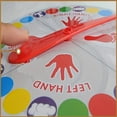 thumbnail image 6 of Oversized Party Floor Game Mat with Spinner for Adults and Friends, Classic Interactive Twisting Game Set for Indoor Outdoor Gatherings, Graduation Celebrations, Family Nights and Daily Entertainment, 6 of 6