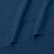 Superior Egyptian Cotton 1200 TC Eco-Friendly Sheet Set, King, Navy Blue