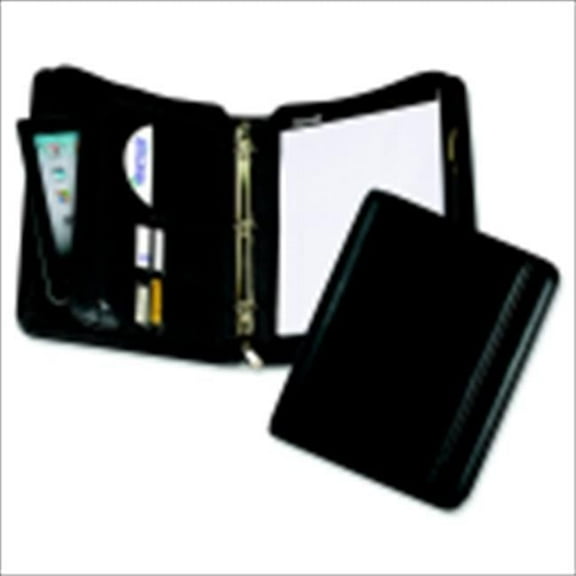 Professional Zipper Binder With 2 Exterior Pockets - Letter