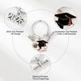 thumbnail image 4 of 2026 Graduation Commemorative Keychains - Inspirational keychain gifts for graduating college, middle school, and high school students, including designs featuring graduation caps, books，1 in., 4 of 6