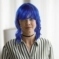 thumbnail image 4 of BESTYASH Peluca Corta Rizada Con Flequillo Para Fiestas Y Cosplay Estilo Bob Sintética Y, 4 of 6