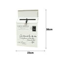 thumbnail image 3 of YAOMOBB School Suggestion Box Rustic Style Mailbox Suggestion Box Wall Mounted Secure Vibrant Color Workplace Feedback Box with Locking, 3 of 7
