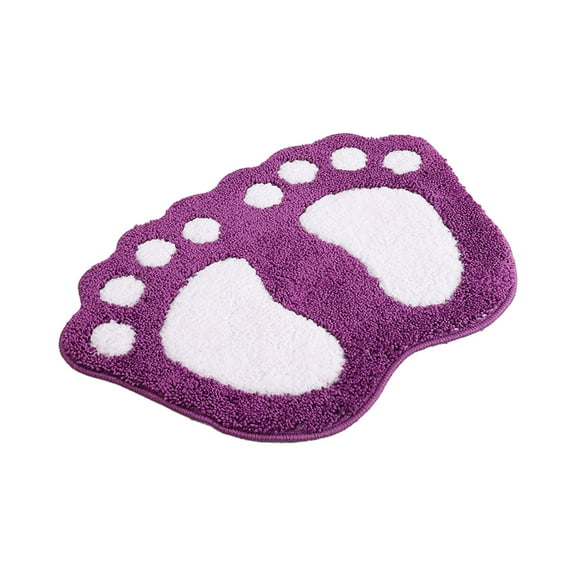 Leodye 1PCS Non-slip Bathroom Bath Mat - Soft Washable, Machine Washable Rug for Bedroom/Bathroom/Living Room -18.90x26.38Inch