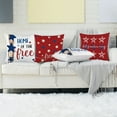 thumbnail image 6 of 4th of July PALIFEUR 4Pcs Pillow Covers, 18 x 18 Inch Patriots Throw Pillow Covers, Indeoendence Day Pillow Case for Sofa Bedroom Coffice, Decorative Pillow Covers, 6 of 6