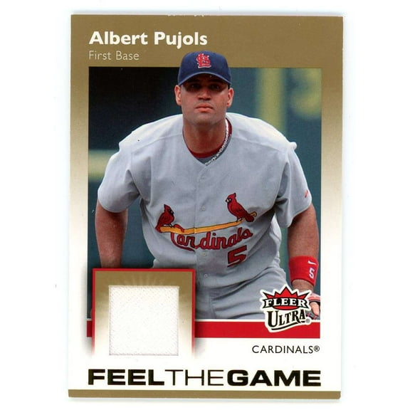 MLB 2007 Fleer Ultra Feel The Game Albert Pujols FG-AP (Relic)