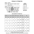 thumbnail image 2 of Enwejyy Womens Fashion Workwear Solid Pockets Elastic Waist Full Length Cargo Pant, 2 of 3