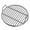 A, variant on ZhangC Stainless Steel Round Cooking Grate, 15.75" Cooking Grate for Kettle Grill, Charcoal Grill & BBQ, Robust BBQ Grate, Even Heat Distribution, Easy to Clean, Portable Grill Accessories