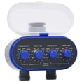 thumbnail image 3 of vidaXL Water Timer Blue and gray ABS plastic Compact Height-Adjustable, 3 of 6