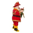 thumbnail image 3 of Kurt Adler 11-Inch Fabrich√© Fireman Santa with Wreath and Hose, 3 of 3