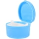 thumbnail image 3 of EeaseMX Caja para el cuidado de dentaduras postizas, estuche para guardar dentaduras postizas, filtro con orificio para usar dentaduras postizas (azul), 3 of 8