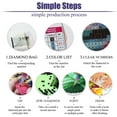 thumbnail image 6 of Diamond Painting Kit for Adults - Full Canvas Snowman Scene, Beginner Friendly DIY Gem Art Craft for Wall Decor (11x11 In/13x13 In/19x19 In), 6 of 8