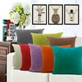 thumbnail image 6 of Office room Sofa Waist Cushion Throw Pillowcase Cover Gray 60x60cm, 6 of 8
