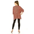 thumbnail image 5 of Moa Collection Women's 2-Piece Lounge Set Buttery Soft Tunic and Black Leggings, 5 of 8