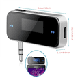thumbnail image 3 of Podofo 2 In 1 Wireless Bluetooth Receiver Transmitter Adapter 3.5mm Phone AUX Audio MP3 Car Stereo Music Receiver Adapter, 3 of 4