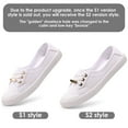 thumbnail image 2 of HARVEST LAND Slip-On Canvas Shoes for Women-Fashion Low-Top Flat Loafers with CloudFoam Insole, 2 of 10