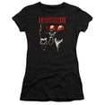 thumbnail image 2 of Halloween III Trick Or Treat S/S Junior Women's T-Shirt Sheer Black, 2 of 2