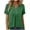 02 Green, variant on Fewfanhot Shirts for Women Sleeveless Button Down Shirt Tops V Neck Business Casual Collared Blouses Tank Top