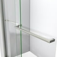 thumbnail image 6 of DreamLine Sapphire 44-48 in. W x 76 in. H Semi-Frameless Bypass Shower Door in Brushed Nickel, 6 of 9