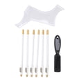 thumbnail image 1 of Barber Pencils Set with Ruler Brush, Lightweight Beard Shaping Tool  for Men, 1 of 7
