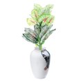 thumbnail image 4 of Plantas artificiales para interiores y exteriores, follaje de hojas falsas, decoración para el hogar, oficina y jardín, 4 of 8