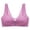 184#Purple, variant on Padded T Shirt Bras for Women Women's Full Cup Front Button Gathered Breathable Thin Sports Bra Without Steel Ring Bra Underwire T-shirt Bra Padded Bralettes for Women Sexy