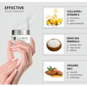 Dead Sea Collection Collagen Anti Wrinkle Day Cream - Face Moisturizer with Collagen - Firming Cream with Dead Sea Minerals and Collagen - 1,69 Fl. Oz
