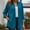Blue, variant on Holzkary Womens Button Down Shirt Long Sleeve Blouses Solid Work Casual Business Tops Loose Fit Fall Shirts with Pocket Classic Fit Dress Shirts Button Down Wrinkle Solid Work Blouse Top Black L