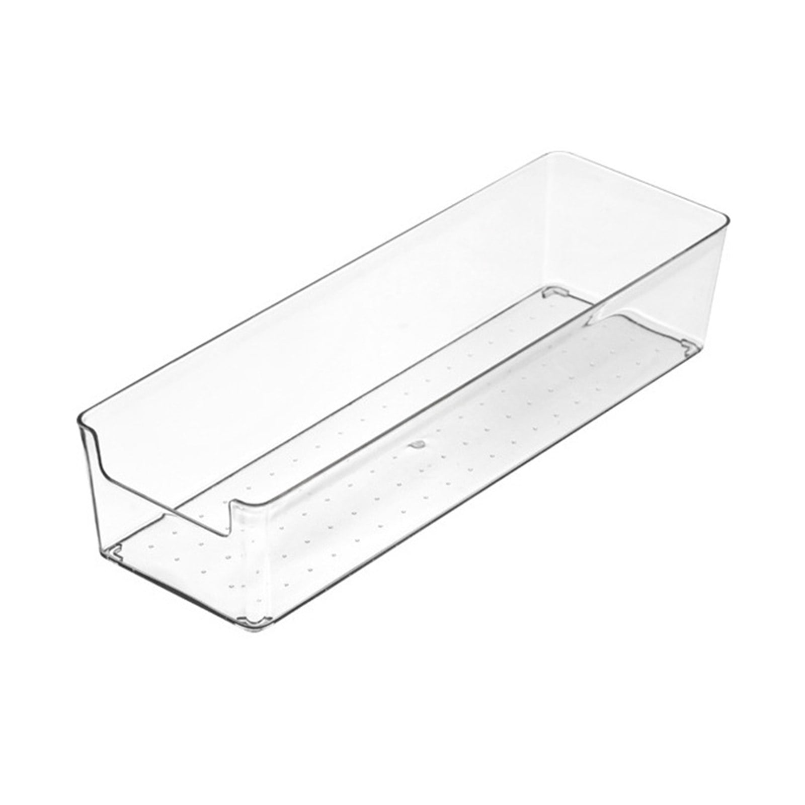 Clear Plastic Drawer Organizer Desktop Storage Box For Cosmetics Makeup
