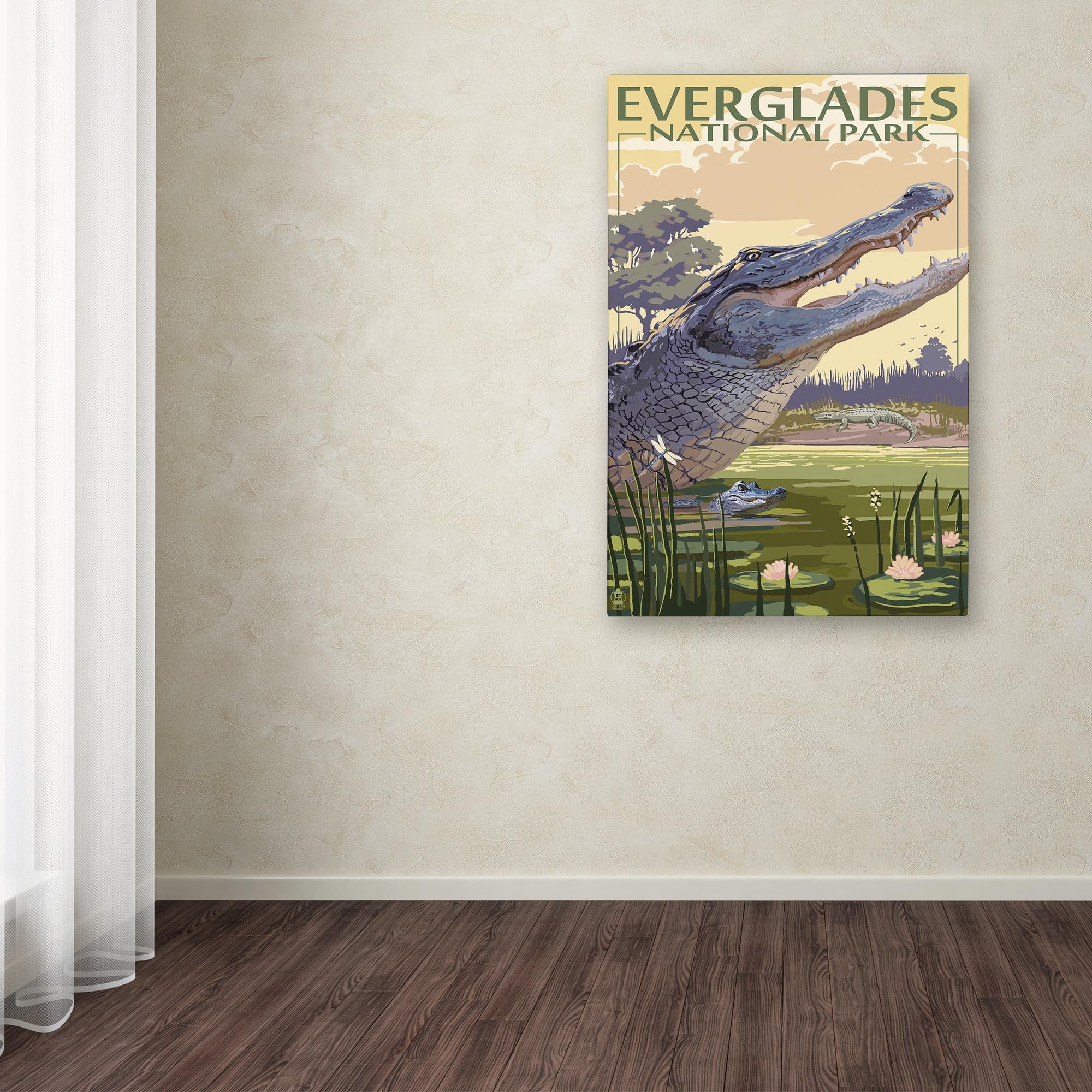 Trademark Fine Art 'Travel Poster 102' Canvas Art by Lantern Press