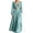 02 Light Blue, variant on Womens Sets 2 Piece Outfits Skirts Summer Trendy Spaghetti Strap Ruffled Crop Top & High Waist Maxi Skirt Casual Going Out Vacation