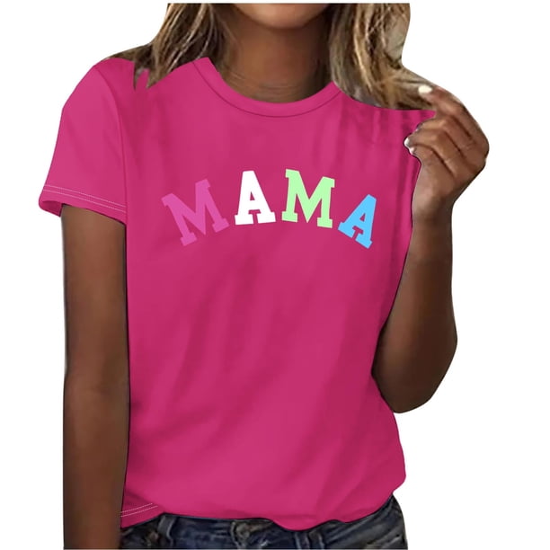 Vestidos Cortos de Verano Imprimir Cuello Redondo Top de Manga Corta Casual, Vestidos Cortos con Mangas