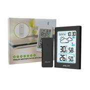 BALDR Wireless Indoor & Outdoor Thermometer Hygrometer (White)