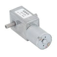 2024 Double Shaft DC Gear Motor 25kg.cm 12mm Self Locking Reversible