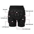 thumbnail image 2 of Padded Compression Shorts for Skiing, Skating Roller Skating Protective Underwear Hip Butt Pad for Women and Men, 2 of 8