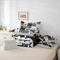 thumbnail image 6 of Homewish Retro Camouflage 7-Piece Bedding Comforter Set,Jungle Animal Moose Deer King Bedding Sets,Rustic Farmhouse Cabin Bed Sheets For Boy Teens,Microfiber Bedroom Decor Reversible, 6 of 8