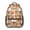 Basketball and Hoop, variant on Basketball and Hoop Wooden Pattern Backpack for School, Cute School Bag with Adjustable Shoulder Straps and Padded Back, 15.3"x11"x6.7"