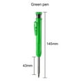 thumbnail image 3 of Carpenter Pencil With Refill Leads, Built-in Sharpener, Deep Hole Marker, Carpenter Tools, Woodworking Marker Tool, Durable Marker, A, 3 of 12