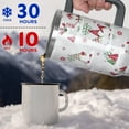 thumbnail image 5 of Christmas Gifts 40 oz Tumbler with Handle and Straw Lid,Cute Gifts for Women Santa Claus Sleigh Xmas Tree Vacuum Insulated Leak Proof Tumbler,Winter Holiday Accessories Stainless Steel Coffee Cup Mug, 5 of 6
