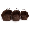 thumbnail image 1 of Natural Woven Seagrass Basket With Lid ,  Apply To Every Corner Of The House, Corridor, Living Room, Children's Room, Bathroom, Balcony Space, 1 of 11