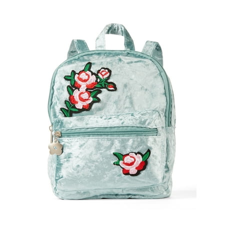 - Limited Too Embroidered Velvet Mini Backpack