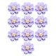 thumbnail image 1 of 10 Unids Adornos de Resina Botones de Resina Flatback DIY Phone Case Laptop Llavero Clip de Pelo Botella de Agua Pegatinas Diadema Moda Casera Púrpura Gloria Adornos de resina, 1 of 9