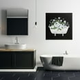 thumbnail image 3 of Stupell Industries White & Black Bath Typography Painting Gallery Wrapped Canvas Art Print Wall Art, 30 x 30, 3 of 8