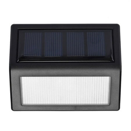 

AGXAP LED light LED Solar Power Light Sensor Wall Light Garden Step Stair Lights Lamp