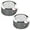 2PCS, variant on Stove Oven Knobs Burners Control Dial Knob for W11156487 W10823529 YKFED500EBS5