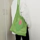 thumbnail image 3 of Bolso portátil Colcomx Accesorios grandes suaves estéticos compras tejidas Verde, 3 of 5
