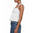 thumbnail image 3 of Women Lace Babydoll Tank Top Cap Sleeve See Throught Y2k Summer Going Out Crop Tops White L, 3 of 8