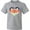 AC-Heather Grey, variant on Inktastic Fox Lover Heart Cute for Girls Youth T-Shirt