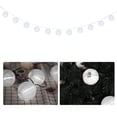 thumbnail image 4 of Cadena de luz decorativa, 5 m, 20 LED, cadena de luz LED con energía solar, cadena de luz de jardín, ingeniería de precisión, 4 of 8